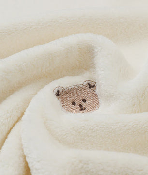 Zachte Baby Deken Fleece - Geboorte Swaddle, Kinderwagen & Ledikant - Antraciet met Sterren