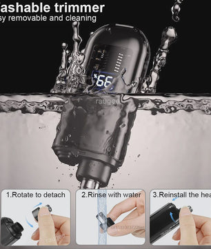 Elektrische Neushaar Trimmer - USB Oplaadbaar, Draagbaar & Stil
