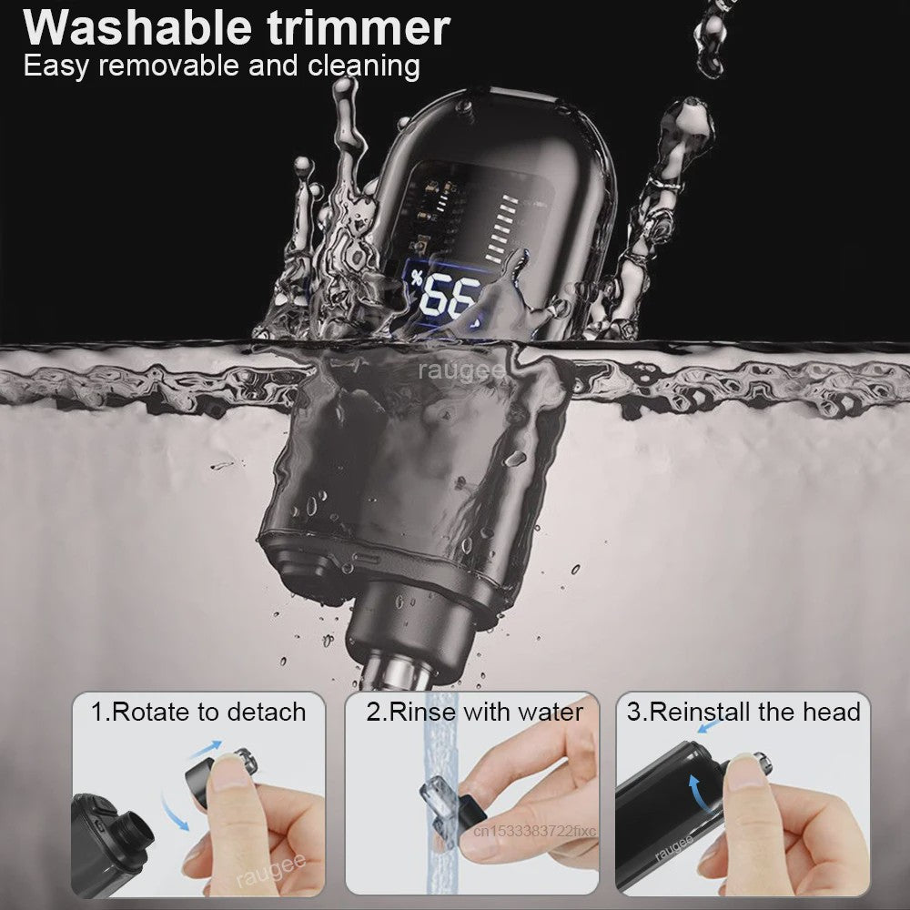 Elektrische Neushaar Trimmer - USB Oplaadbaar, Draagbaar & Stil