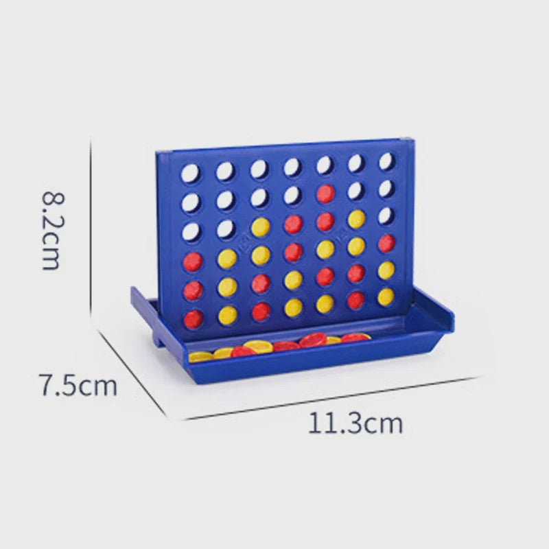 Connect 4 Bordspel - Klassiek Familiespel voor Kinderen en Volwassenen
