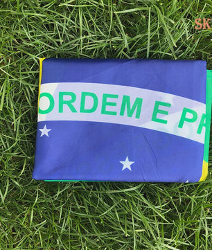 Braziliaanse Vlag 60x90cm & 90x150cm - Polyester Digitale Print