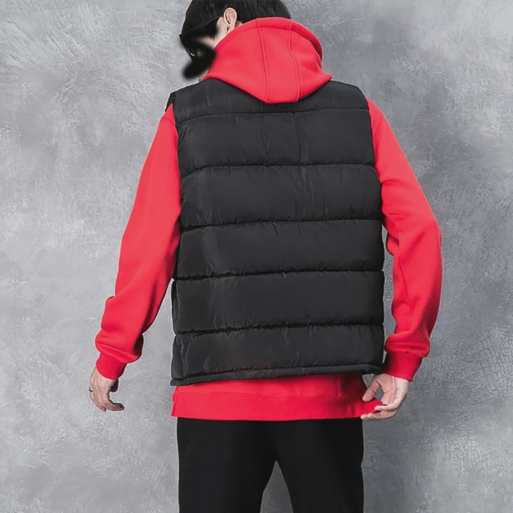 Herfst Winter Heren Bodywarmer - Warm & Waterdicht Vest met Opstaande Kraag