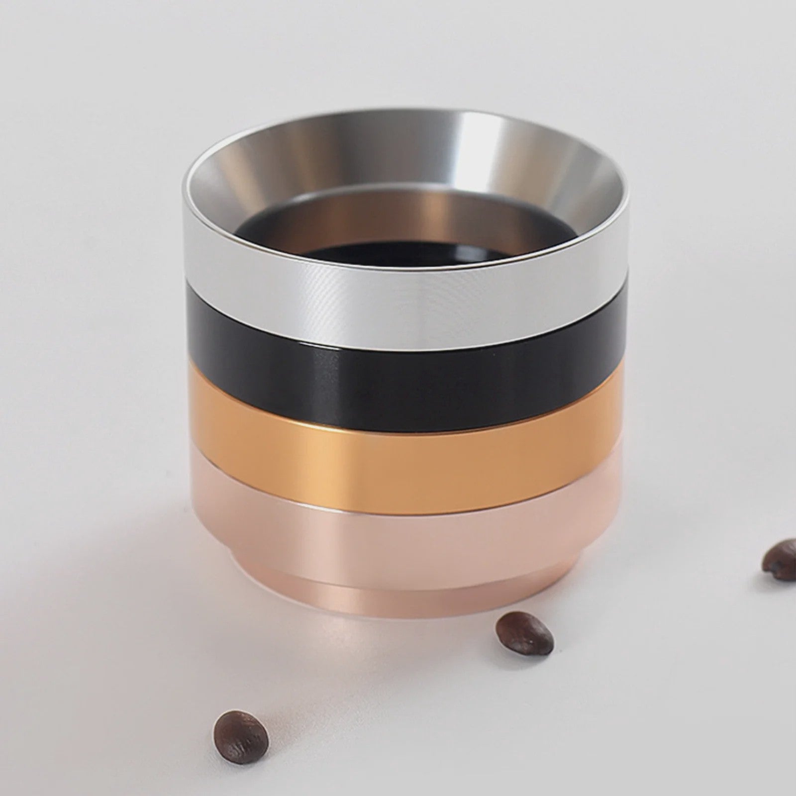 Koffie Poeder Opvangring - Voorkomt Morsen bij Malen & Doseren - 51/53/58mm
