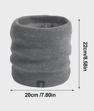 Warme Gebreide Nekwarmer & Sjaal voor Dames en Heren - Ideaal voor Winter Sporten