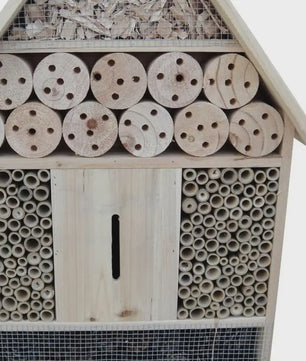XXL Insectenhotel 45.5x15x99 cm - Houten Bijenhotel voor Tuin & Natuur