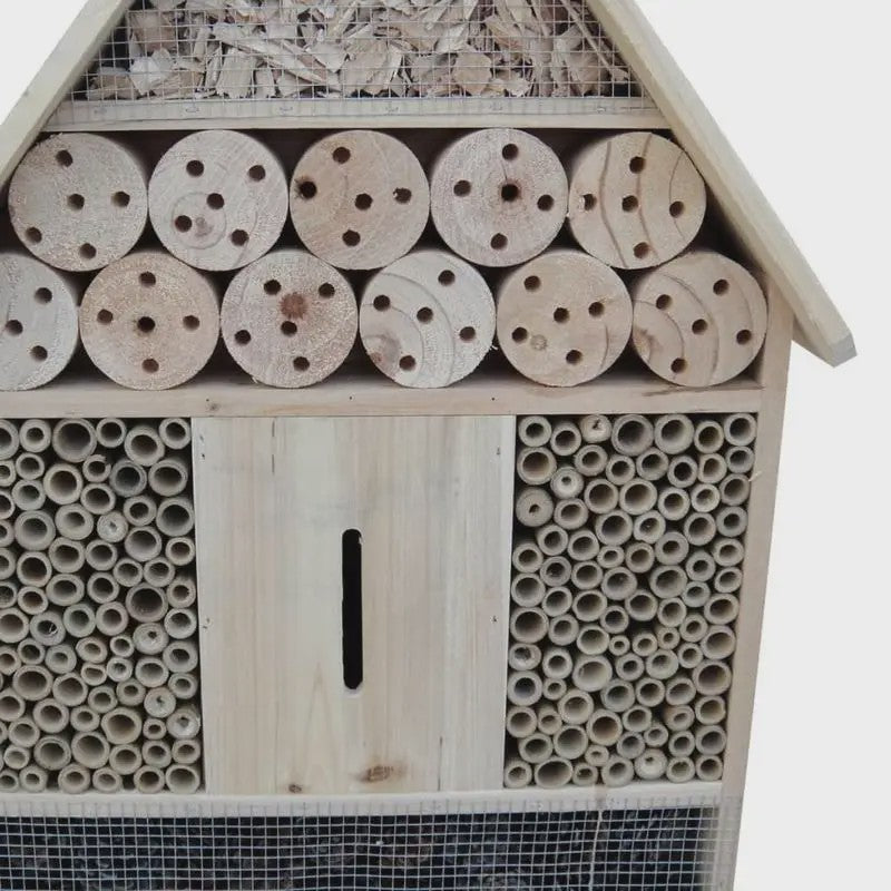XXL Insectenhotel 45.5x15x99 cm - Houten Bijenhotel voor Tuin & Natuur