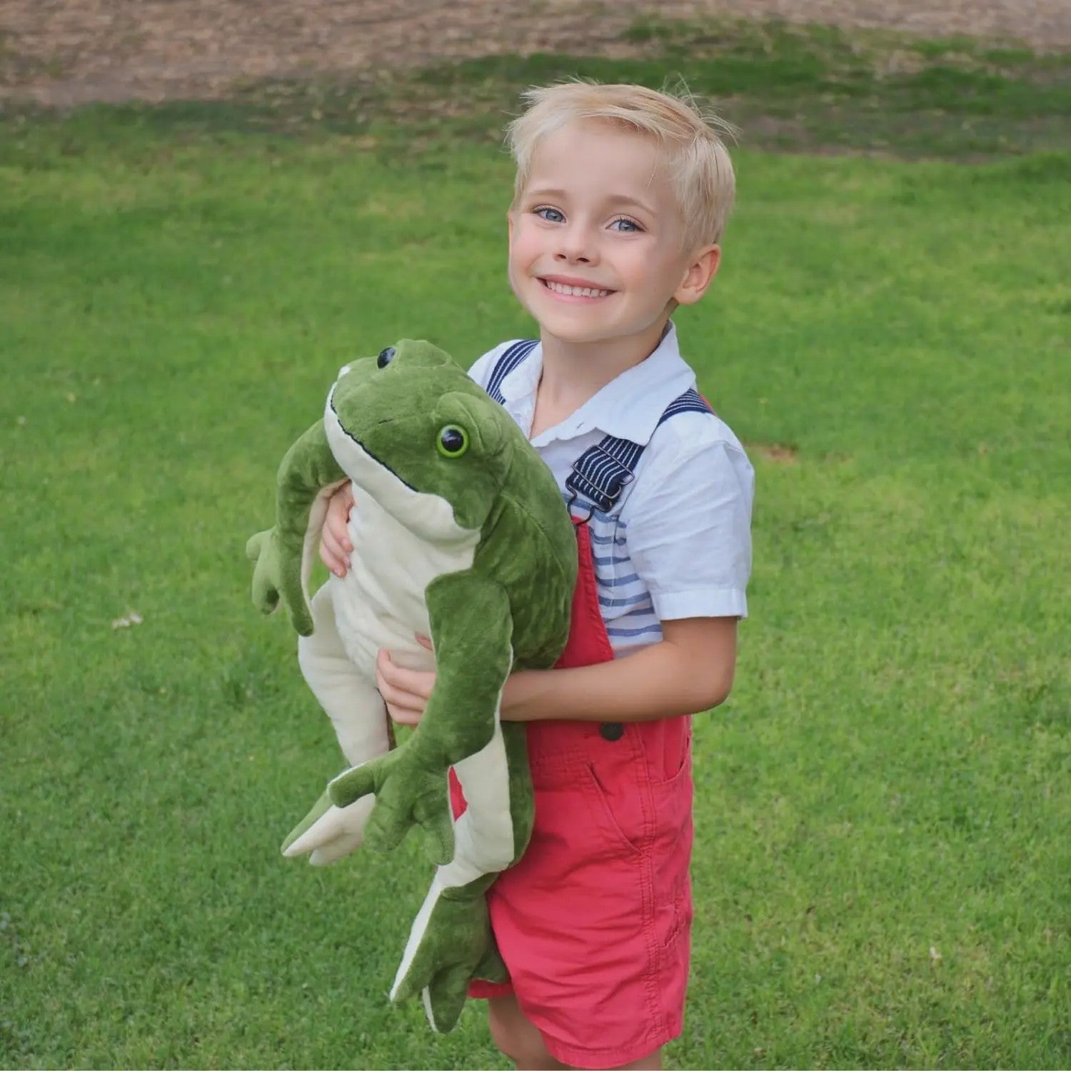 Reusachtige Kikker Pluche Knuffel - Zacht en Knuffelbaar Speelgoed voor Kinderen & Volwassenen