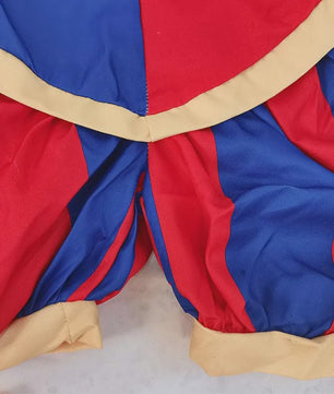 Compleet Circus Pomni Cosplay Kostuum met Hoed & Handschoenen - Kinderen & Volwassenen