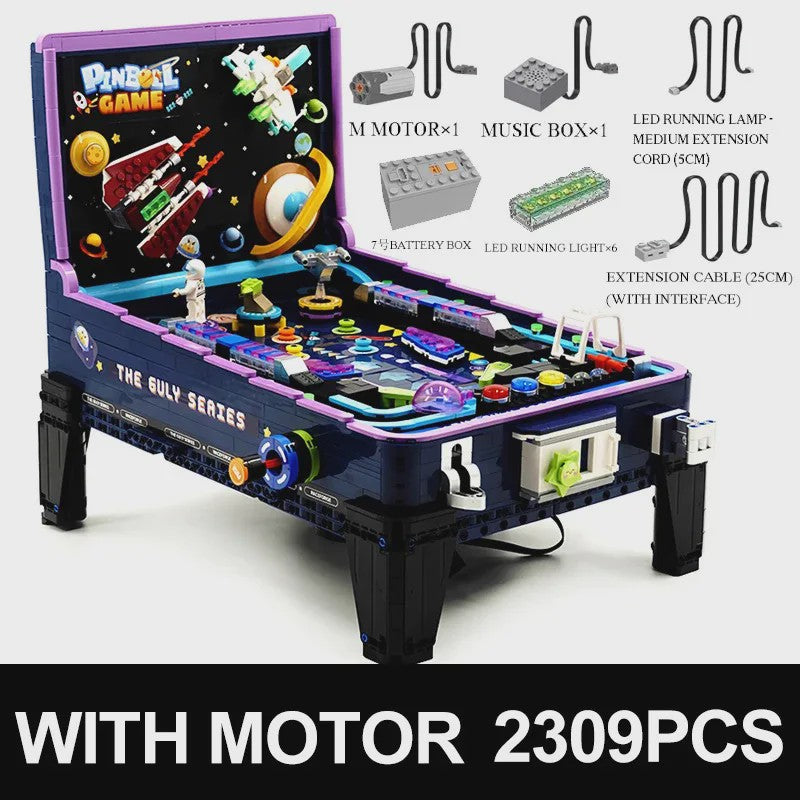 GULY 60526 Pinball Game Bouwstenen - Interactief Educatief Speelgoed voor Kinderen