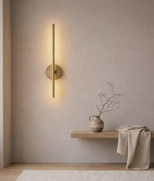 Draadloze Wandlamp Zwart/Goud - Magnetisch Oplaadbaar & Dimbaar