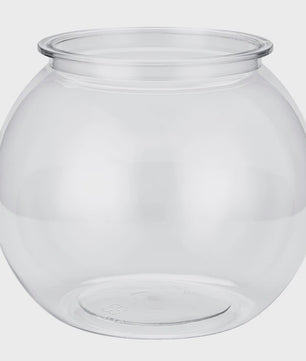 Ronde Plastic Vissenkom - Duurzaam Desktop Aquarium voor Kleine Vissen
