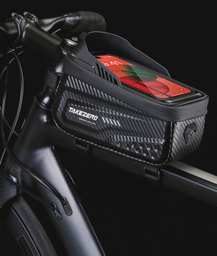 Bicycle Bag Waterproof Touch Screen Cycling Bag Bicycle Front Cell Phone Holder Bag 4.7-6.8 inch Phone Case Bike Accessories