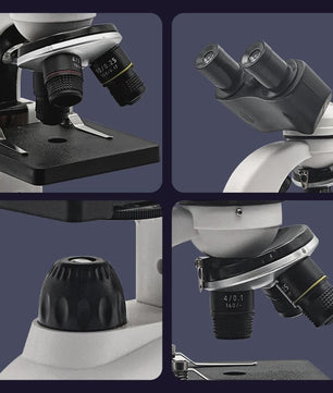 HD Binoculair Microscoop: Krachtig & Veelzijdig voor Studenten, Kinderen & Laboratorium