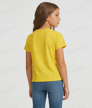 Basic Katoenen T-shirt voor Kinderen & Baby's - Jongens & Meisjes - Wit & Roze - Maten 1 t/m 14 Jaar