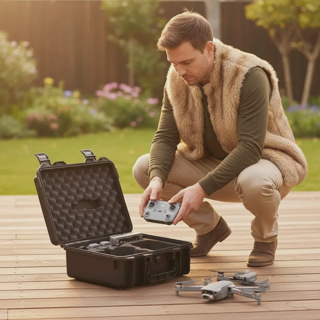 Waterdichte en Schokbestendige Opbergkoffer voor DJI Lito X1 Drone - Draagbaar & Veilig