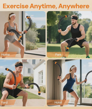 Draadloze Battle Rope Trainingssysteem - Full Body Workout & Krachttraining