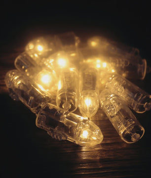10x Warm Witte LED Lampionnen (6-16 inch) - Chinese Papieren Bol Decoratie voor Feest & Bruiloft