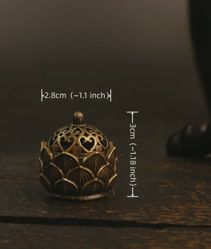 Lotus Wierookhouder - Mini Zen Decoratie voor Meditatie & Ontspanning