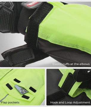 Waterdichte Motor Regenpak Set - Winddicht, Ademend & Reflecterend