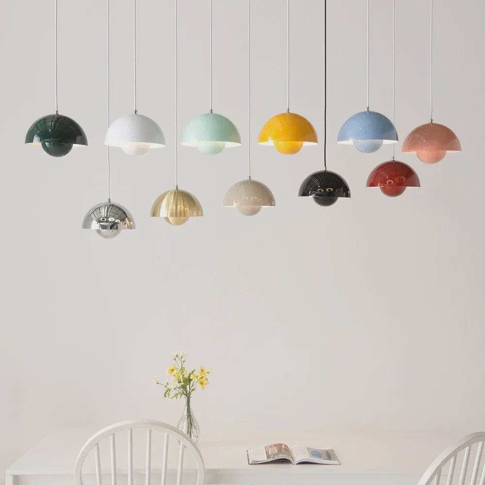 Moderne Design Hanglamp 'Bud' - 23cm - Meerdere Kleuren - Sfeervolle Verlichting