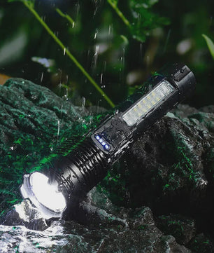 Krachtige Oplaadbare LED Zaklamp Tactisch met Zoom & 6 Modi