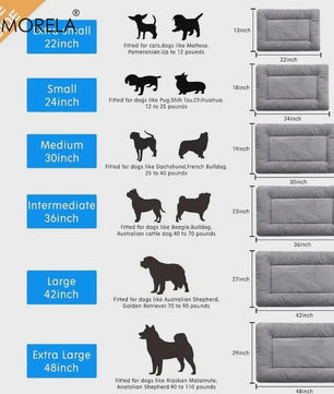 Ultra Zacht Hondenkussen - Wasbaar & Anti-Slip Benchmat voor Middelgrote tot Grote Honden