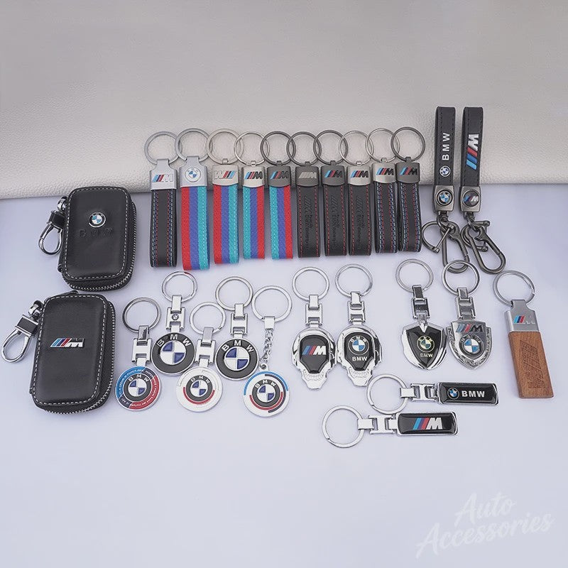 Stoere BMW M Skull Sleutelhanger - Metaal & Stijlvolle Decoratie