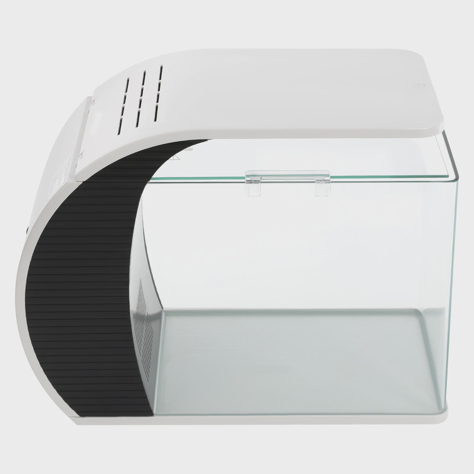 Moderne Glazen Aquarium Set met LED Verlichting en Filterpomp - 19L