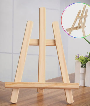 Houten Ezel Displayhouder - Verstelbaar voor Kaarten, Tekeningen en Decoratie