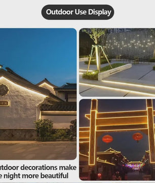 20 Meter Flexibele LED Neon Strip - 220V IP67 Waterdicht - Zonder Korreligheid - Binnen & Buiten Gebruik