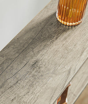Vintage Console Tafel met 3 etages - Smalle Haltafel & Bijzettafel