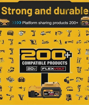 DeWALT FlexVolt 20V/60V MAX 9000mAh Accu - Origineel & Krachtig