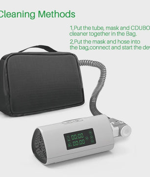 Draagbare CPAP Reiniger & Sterilisator - Ozonvrij & Efficiënt