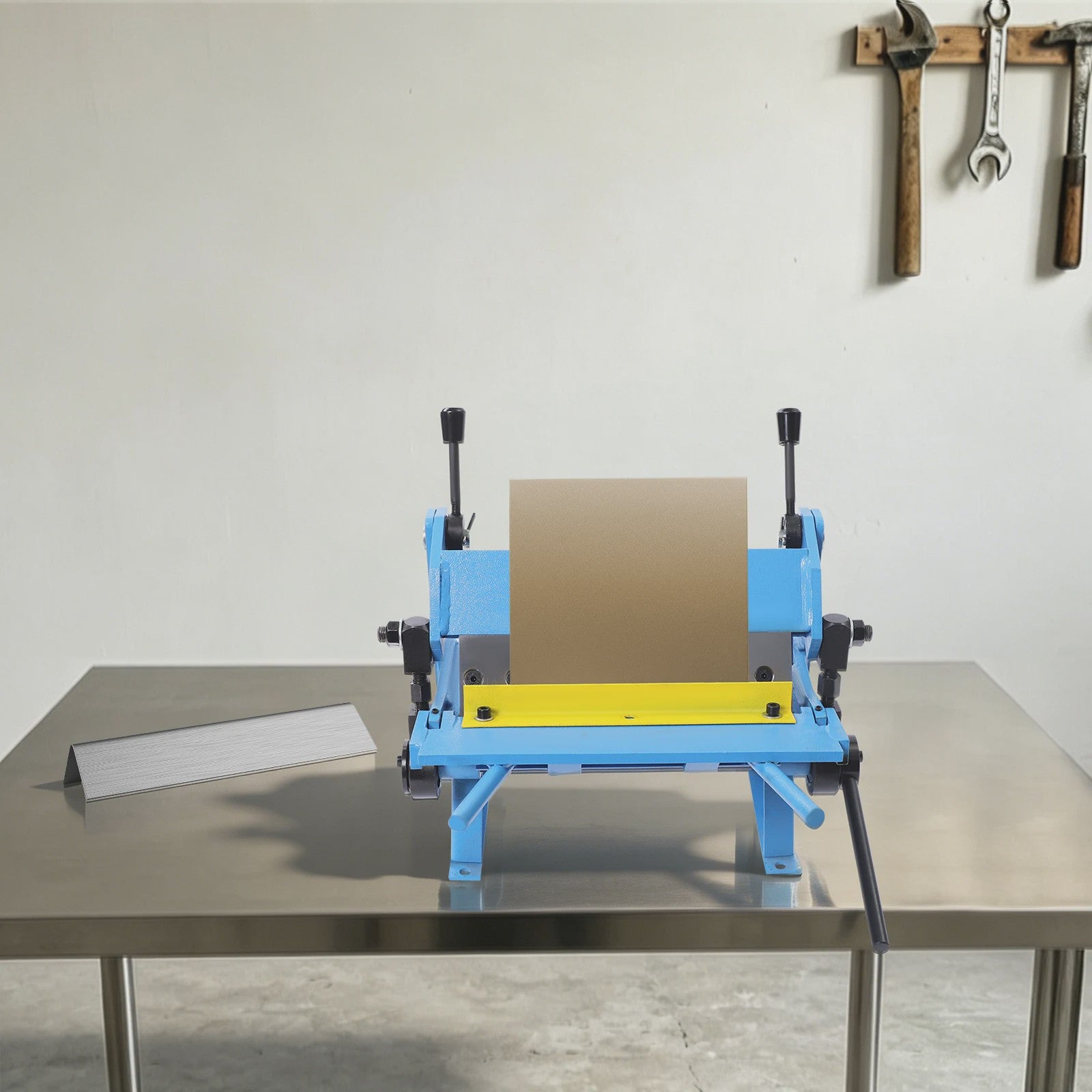 12" Handmatige Plaatmetaal Buigmachine met 4 Bladen - Instelbaar 0-135°