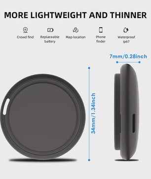 Slimme GPS Tracker Tag - Anti-diefstal & Verlies Locator voor Sleutels, Fietsen, Huisdieren & Meer