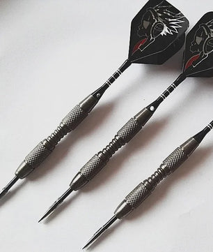 Professionele Dartpijlen Set (3 stuks) - Stalen Pijlpunten & Shafts