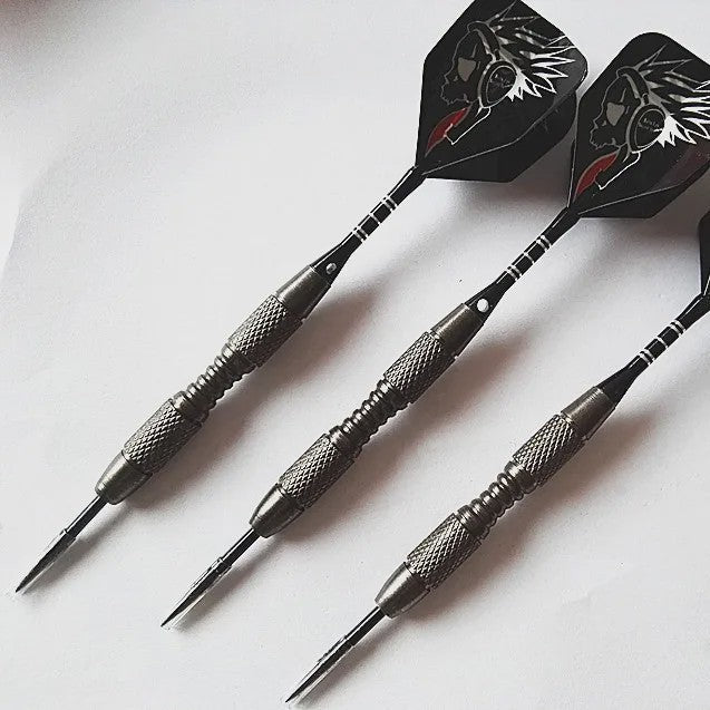 Professionele Dartpijlen Set (3 stuks) - Stalen Pijlpunten & Shafts