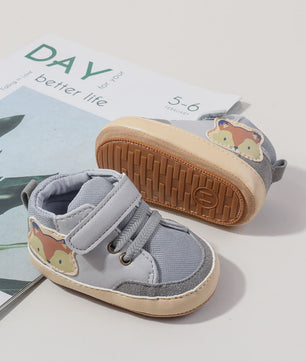 Baby Schoenen Lente/Herfst - Eerste Stapjes Unisex Casual Sportschoenen met Zachte TPR Zool (0-18M)