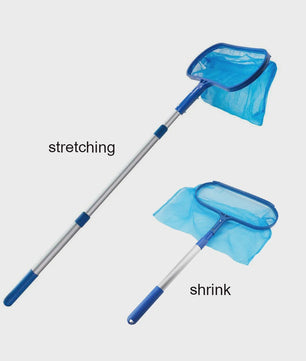 Leaf Skimmer Net Professional Pool Cleaning Net Multi-function Portable Practical Durable Lightweight Swimming Pool Accessories