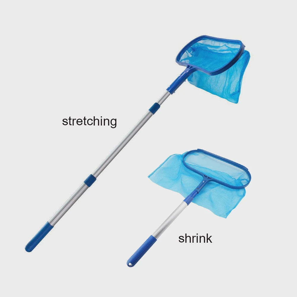 Leaf Skimmer Net Professional Pool Cleaning Net Multi-function Portable Practical Durable Lightweight Swimming Pool Accessories