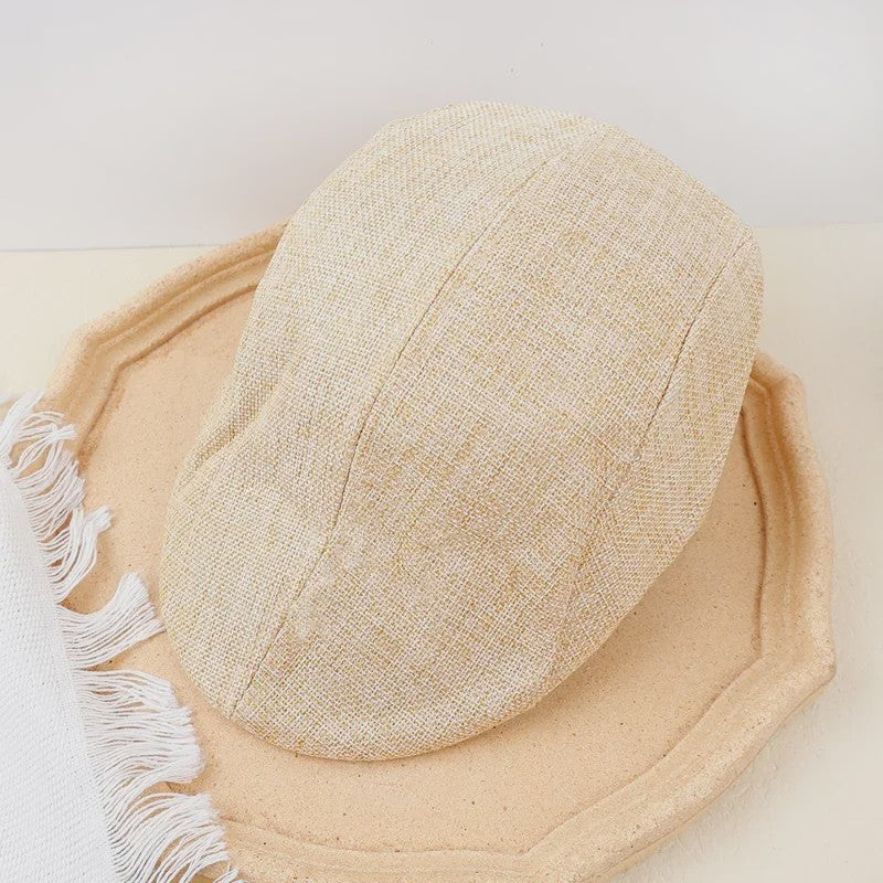 Stijlvolle Britse Baret Pet voor Heren - Retro Painter Cap voor Lente & Zomer