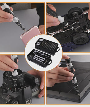 117-delige Precisie Schroevendraaier Set - Magnetisch Gereedschap voor Elektronica Reparatie