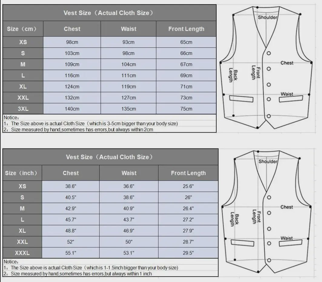 Linnen Heren Gilet - Zomer Waistcoat V-hals Single Breasted Lichtgewicht