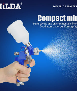 HILDA H2000 HVLP Mini Verfspuitpistool - Compact & Efficiënt