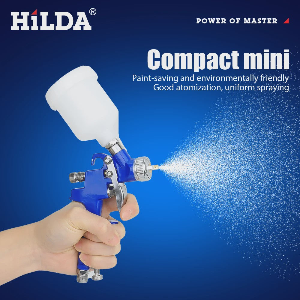 HILDA H2000 HVLP Mini Verfspuitpistool - Compact & Efficiënt