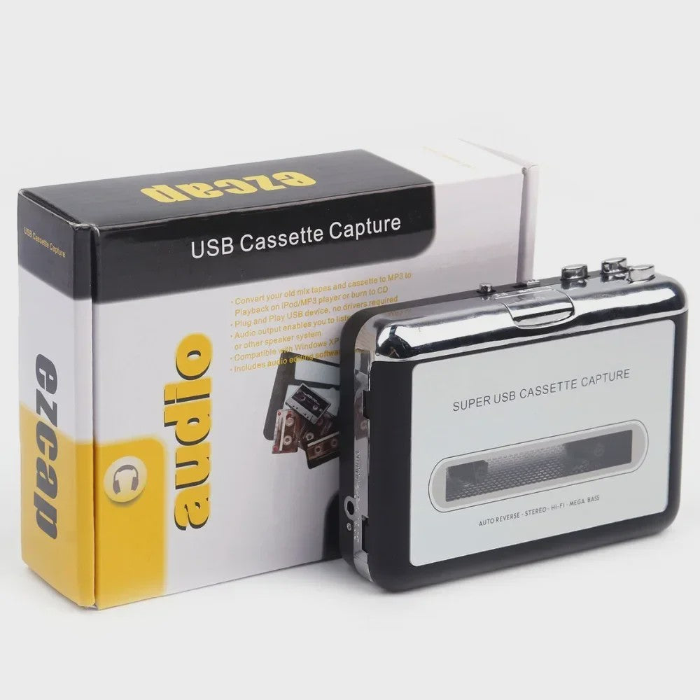 USB Cassette naar MP3 Converter & Speler - Behoud je Muziekcollectie