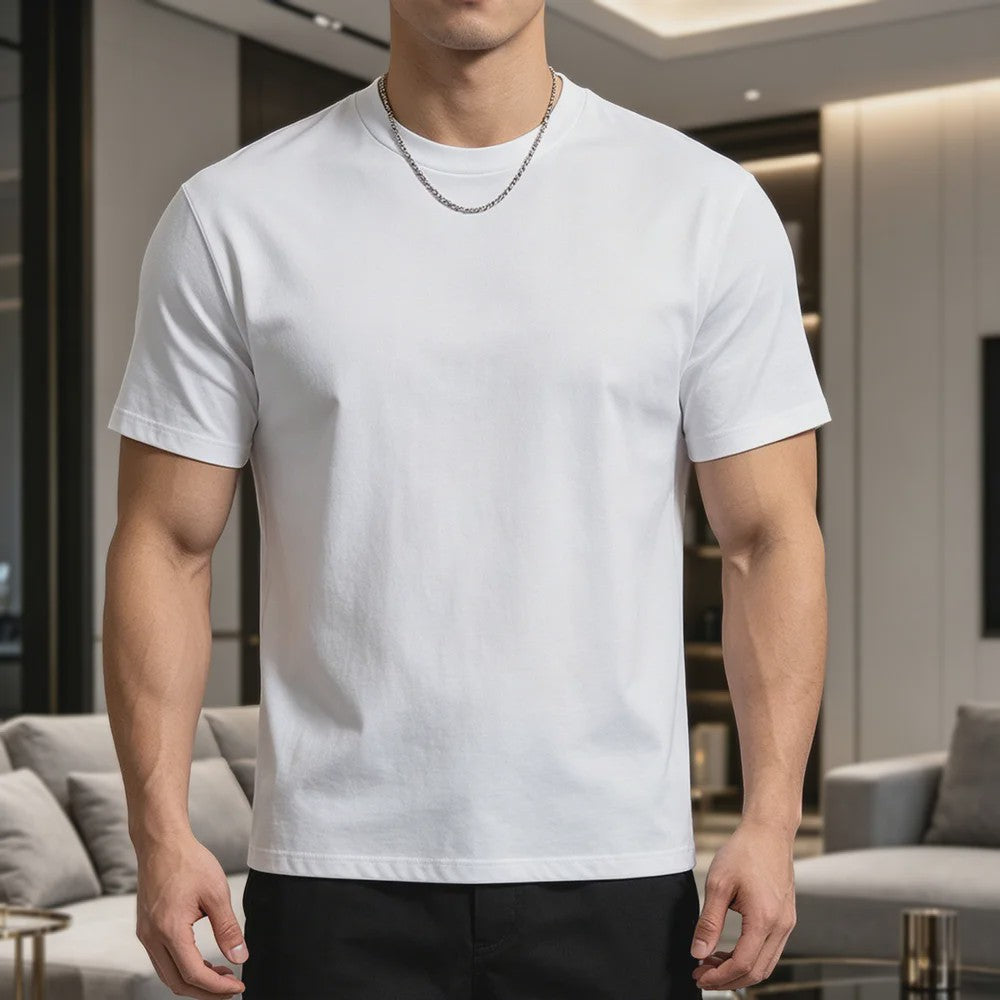 Unisex T-shirt van 100% Katoen: Zacht, Ademend en Comfortabel voor Dagelijks Gebruik