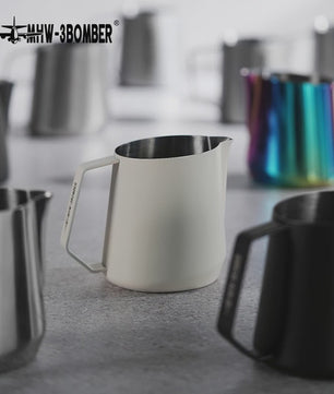 MHW-3BOMBER Melkopschuimkan 600ml - RVS Pitcher voor Latte Art & Cappuccino