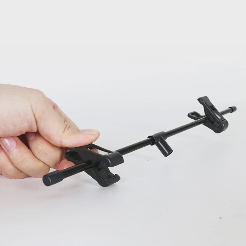 T-vormige Achtergrondstandaard (30cm) met PVC Backdrop voor Productfotografie