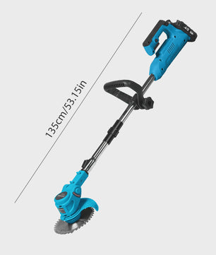 Draagbare Elektrische Grasmaaier & Grastrimmer - 800W, Snoerloos & Opvouwbaar